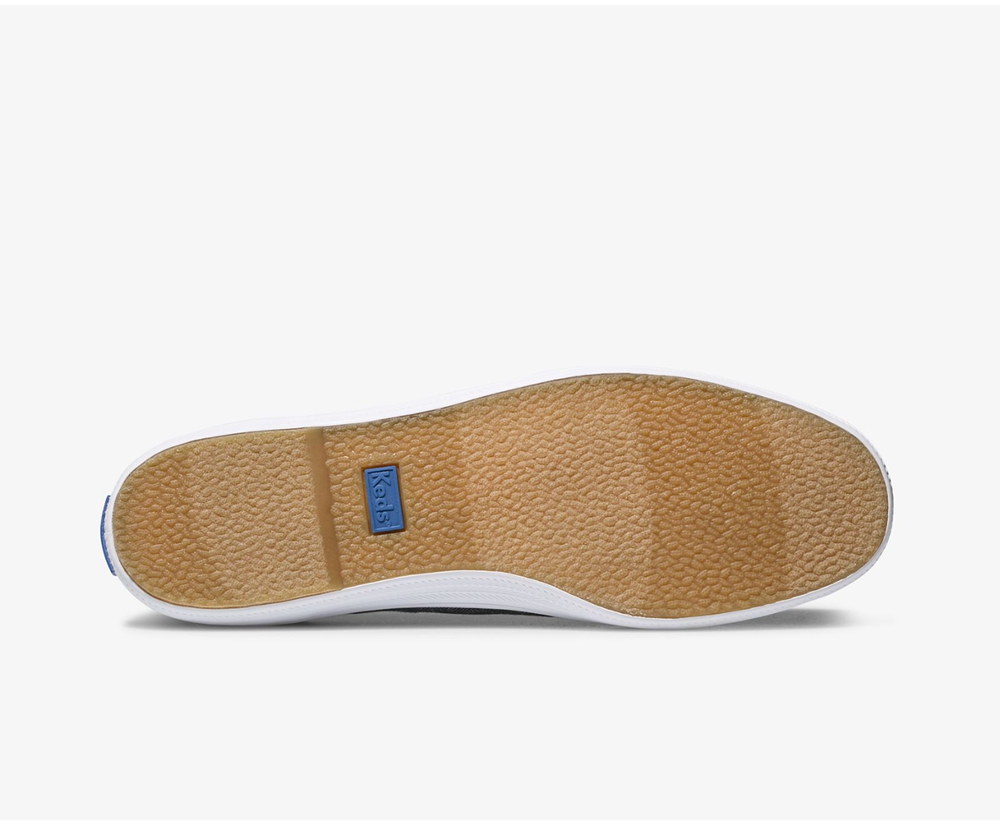 Slip Ons Keds Mujer Azul Marino - Bryn Chambray - 179-INAETV